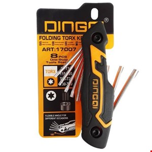 آچار الن چاقویی ستاره ای دینگی 