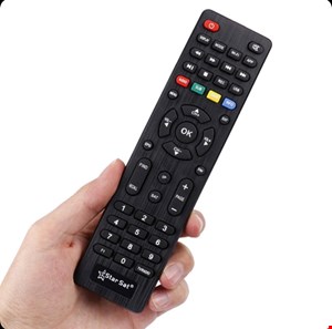 ریموت کنترل استارست 9990 و مینی درجه یک