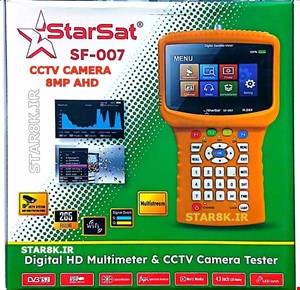 تستر دوربین و فایندر تصویری استارست 007 جدید ساپورت دوربین 8 مگاپیکسل پلمپ 