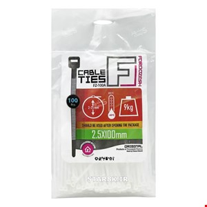 بست کمربندی فروزش 10 سانتی 100 عددی