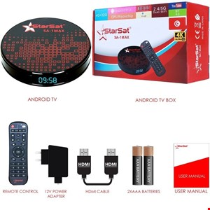 اندورید باکس 4k استارست مدل مکس ۱ ۱ Max